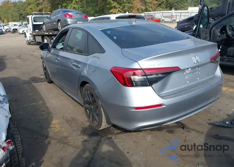 2024 Honda Civic Sport из США, поврежденный, VIN 2HGFE2F57RH529630